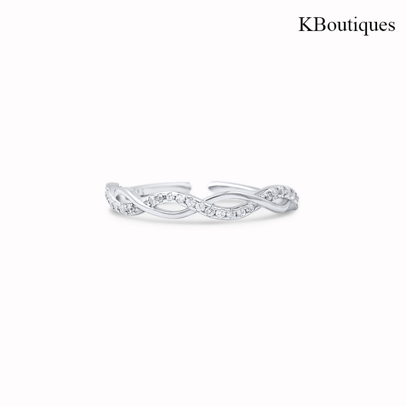 KBoutiques Wrap Twist Ring