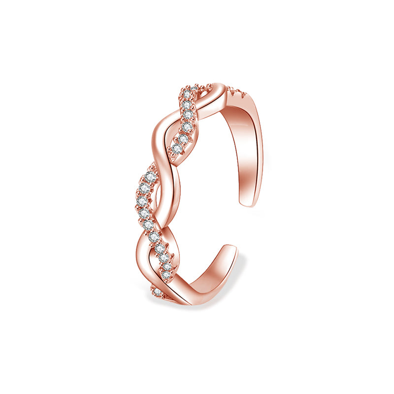 KBoutiques Wrap Twist Ring